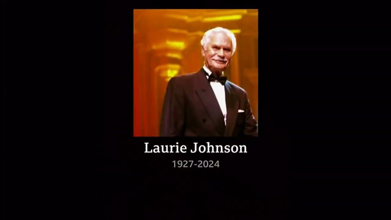 Laurie Johnson passes away (1927 - 2024) (UK) - BBC News - 22/Jan/2024