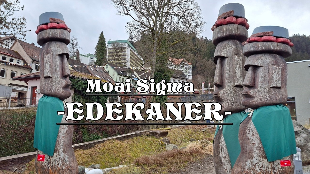 Die EDEKANER von Triberg im Schwarzwald #4k  #kunst  #ausflug