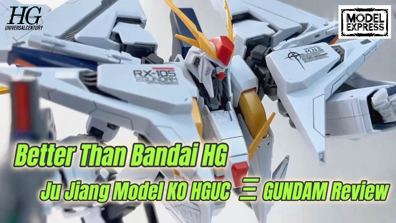 Better Than Bandai Ju Jiang Model KO HGUC GUNDAM Review #gundam #gunpla #ΞGUNDAM