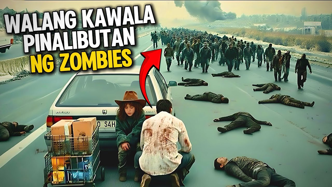 Grabe, Wala Silang Kawala Pinalibutan Sila Ng Mga Zombies | Movie Recap Tagalog