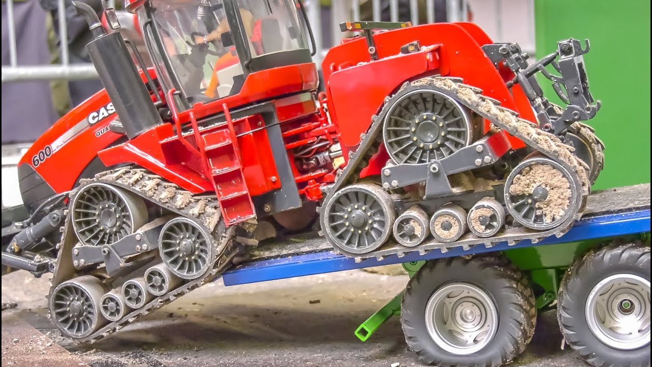 Stunning RC Tractors work hard! Awesome farming in 1/16 scale!