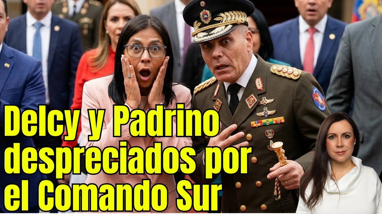 Comando Sur niega el acceso a Delcy Rodríguez. La sacó del Chat.