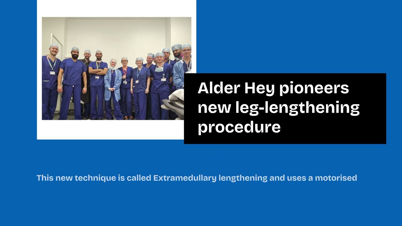 Alder Hey Performs Groundbreaking Surgery on Nine-Year-Old Boy
