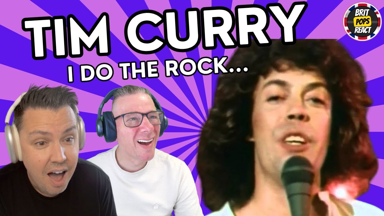 BRITS REACT to Tim Curry Official Music Video - I Do The Rock FIRST TIME HEARING