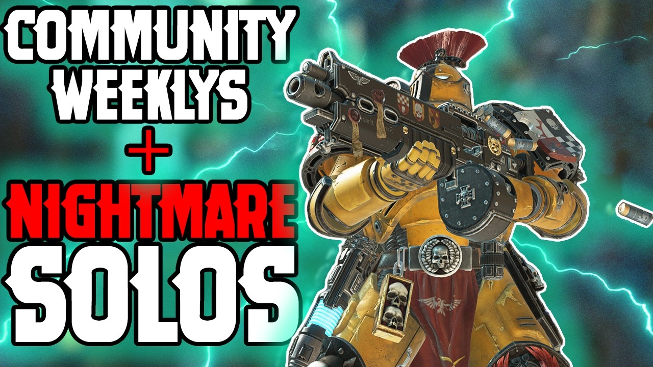 ☠️NEW WEEKLY☠️Viewer games! - Into Absolute+ (4-8 Terminus PER op!) True SOLO! - Space Marine 2