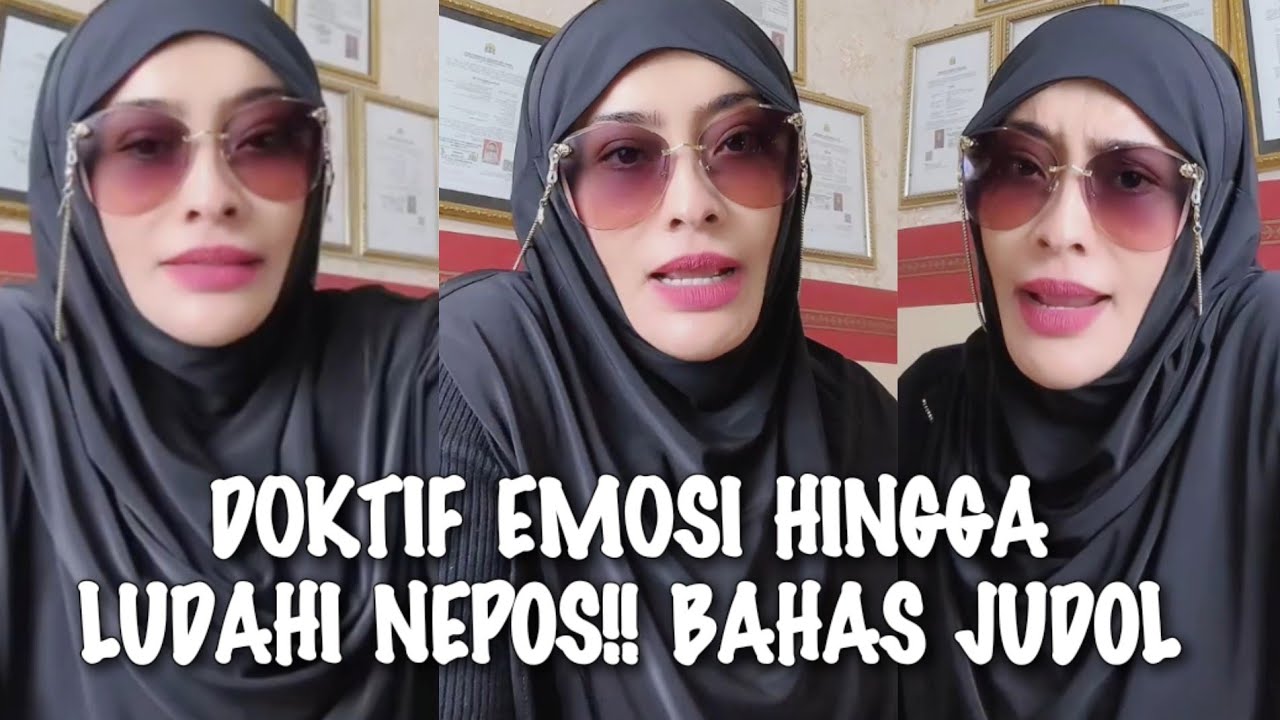 GEGER√√ DOKTIF EMOSI HINGGA LUDAHlN NEPOS BAHAS SOAL JUD0L!!