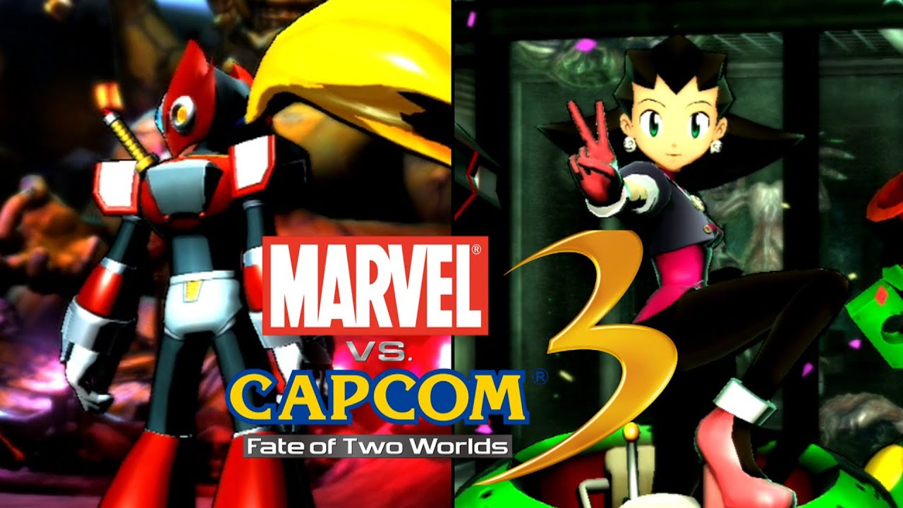 Tron Bonne and Zero in - Marvel Vs Capcom 3: Fate of Two Worlds