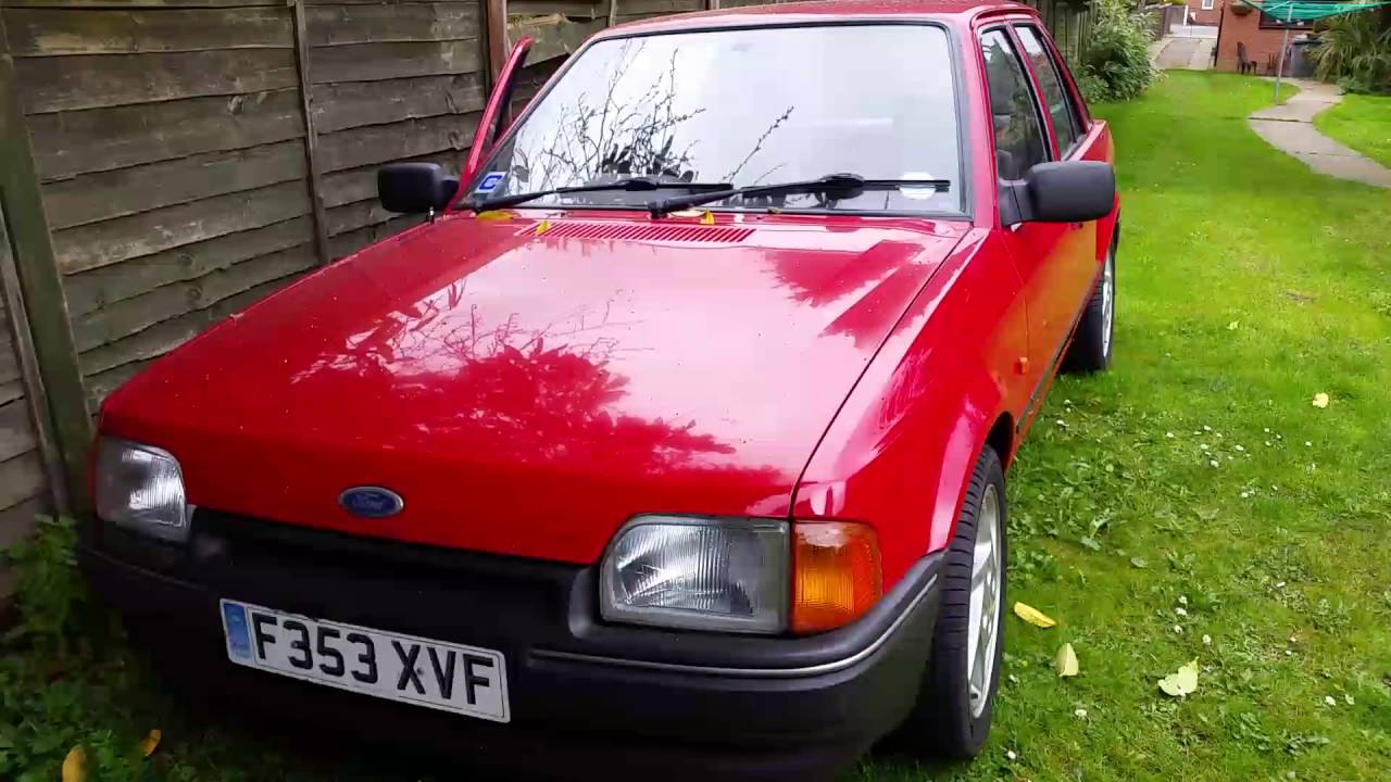 Mk4 Escort Update Cold Start Wash Before Storage