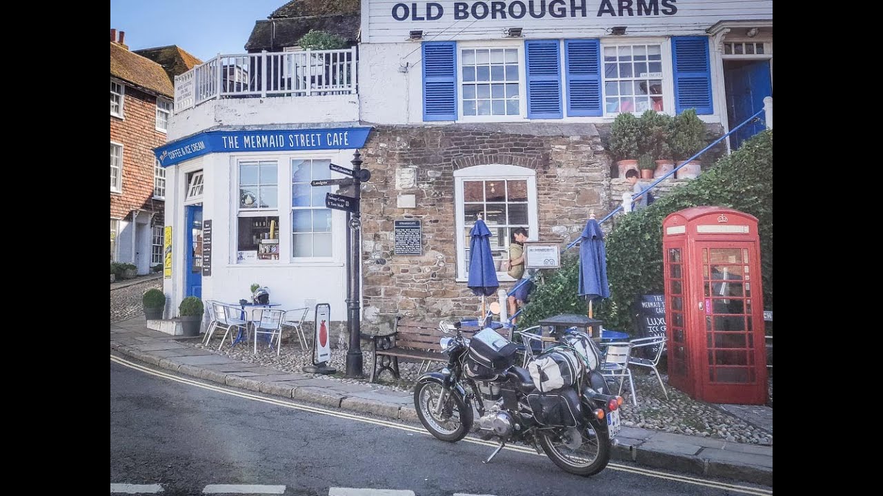 England mit der Royal Enfield Bullet 500