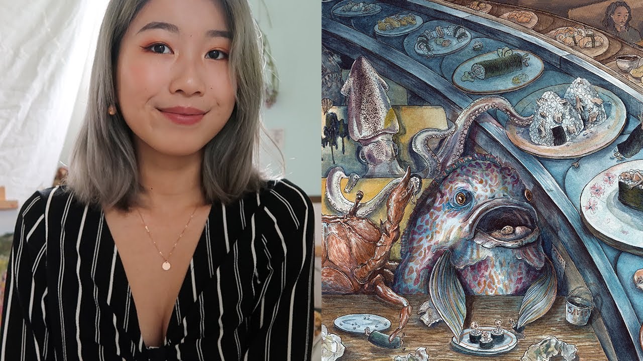 🌟my basically rejected RISD portfolio lol 🌟