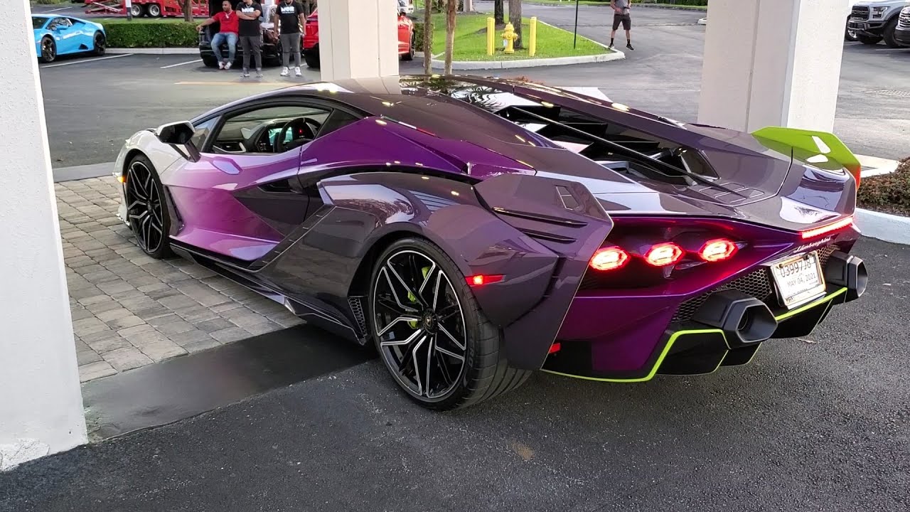 Lamborghini Sian in a Crazy Spec!!! Aventador SVJ 63!!