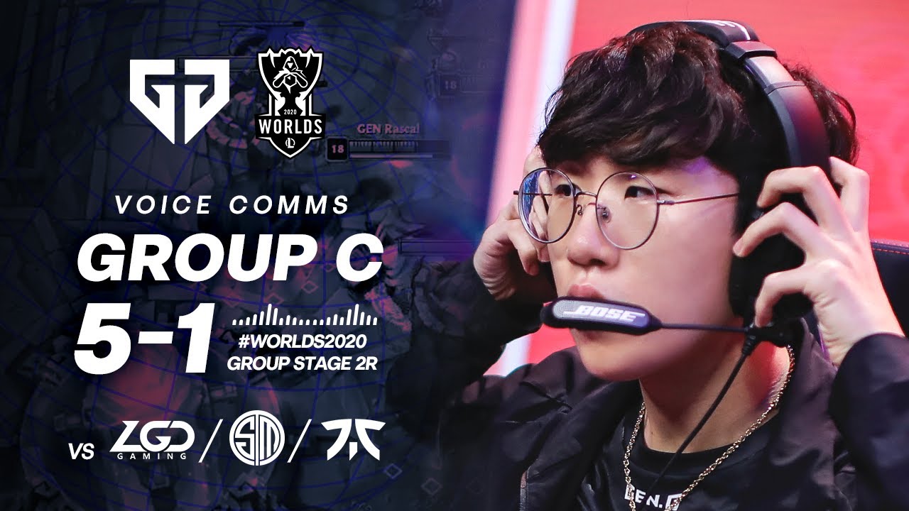 [ENG SUB] Advancing in First | Gen.G Voice Comms - Worlds 2020 Group Stage 2R