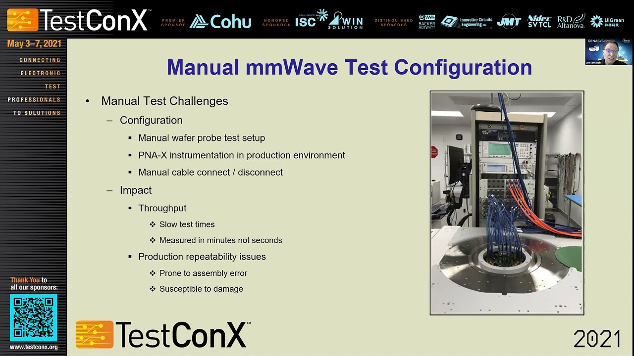 TestConX 2021 - Jon Semancik: Open Platform Production Test for 5G/mmWave Semiconductor Devices