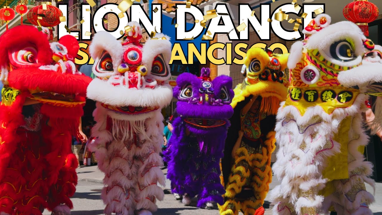 Best Lion Dance in San Francisco Chinatown 2025! Must-See Performance!