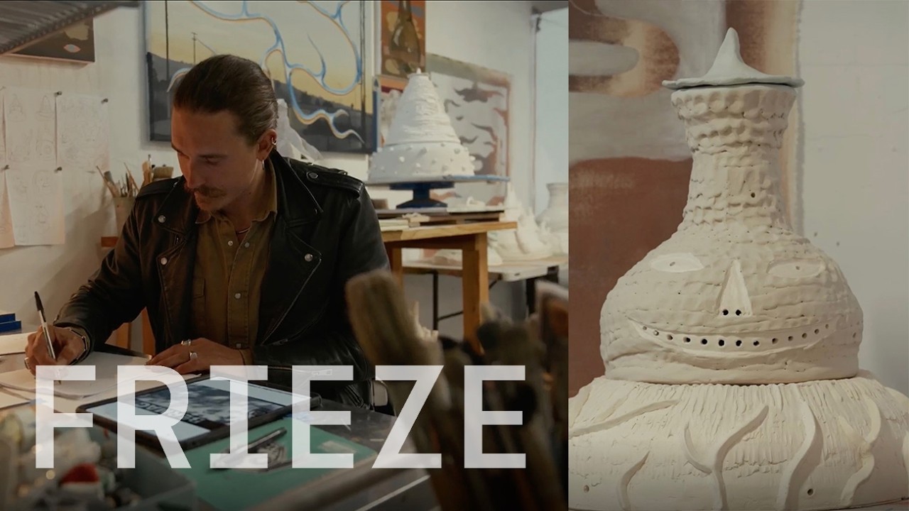 Explore the elemental work of multidisciplinary LA artist Cosmas & Damian Brown | Frieze Los Angeles