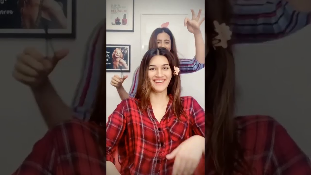 Kriti Sanon's ADORABLE video with sister Nupur #shorts #kritisanon