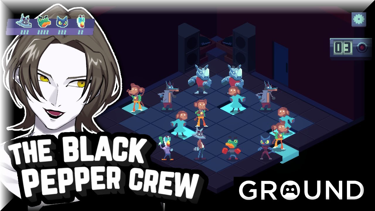 Jazzy Tactical Roguelite - The Black Pepper Crew (FREE DEMO) Playtesting on G.Round