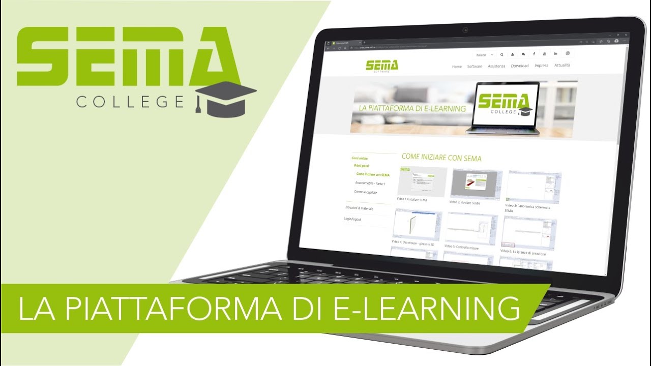 SEMA College - La piattaforma di E-learning