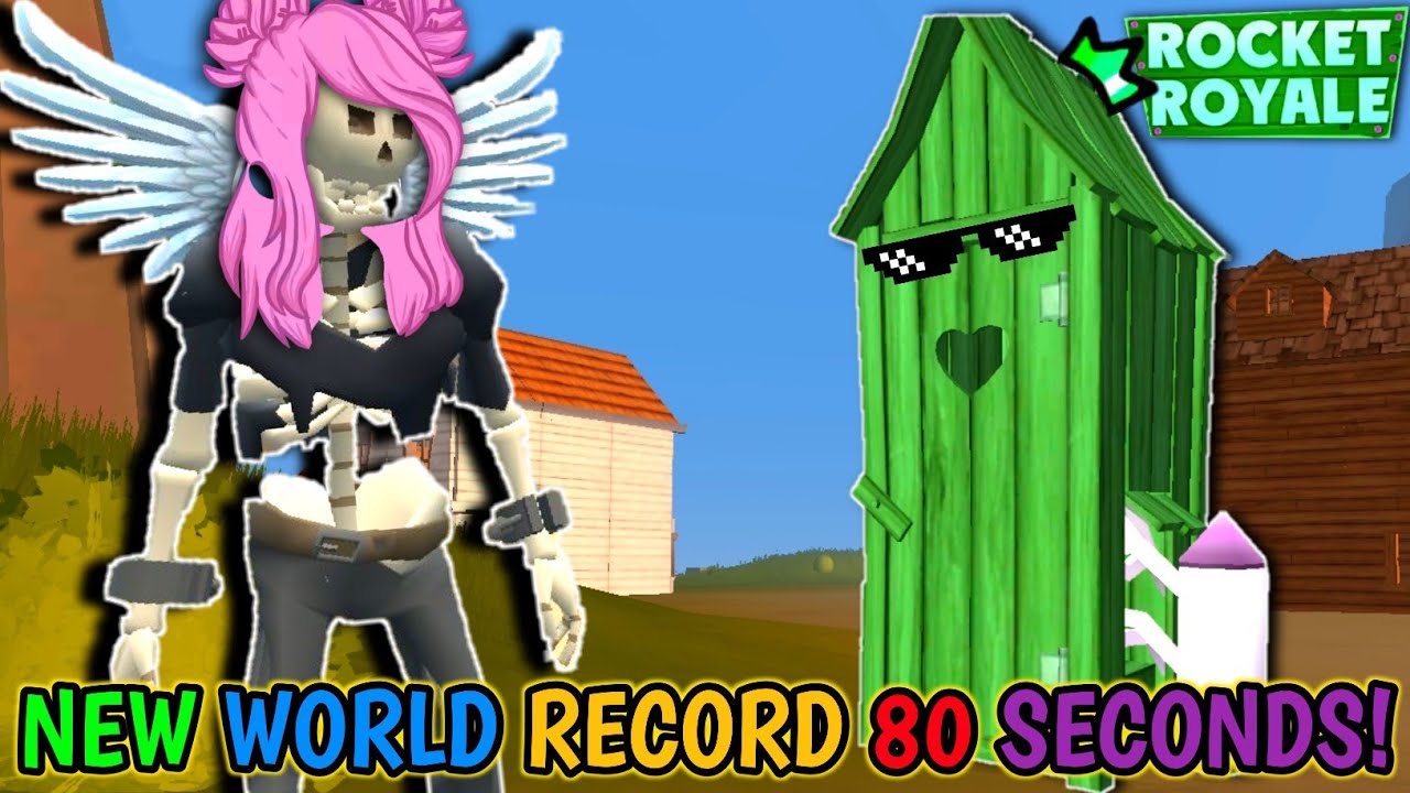 Rocket Royale - I broke FASTEST Rocket BUILD record!