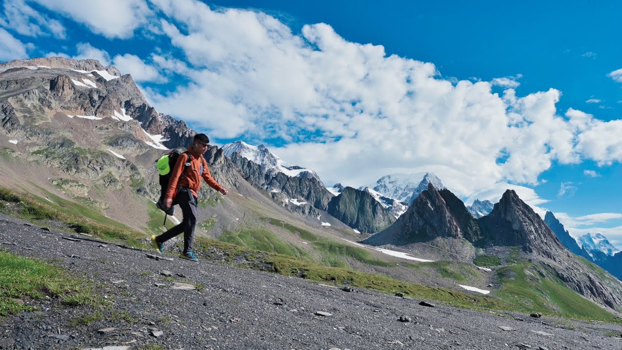Solo hiking Tour du Mont Blanc 170km with 8 days
