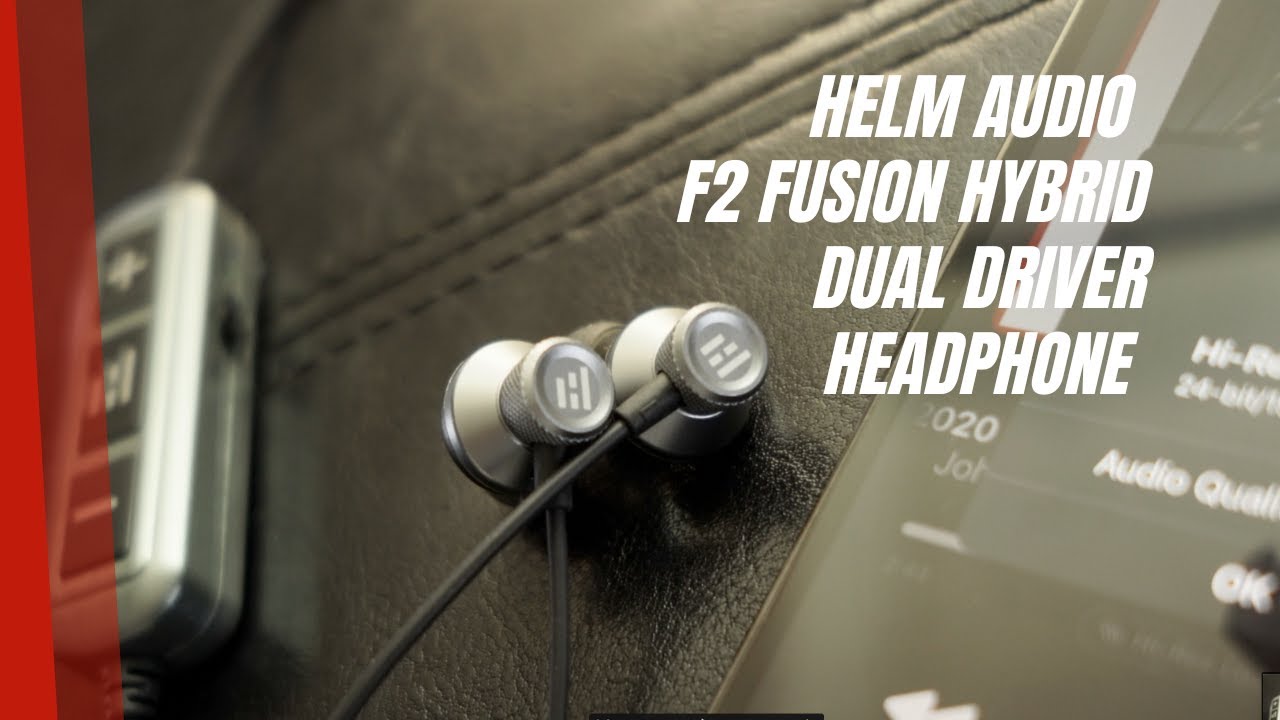 HELM Audio F2 Fusion Hybrid Dual Driver Headphone