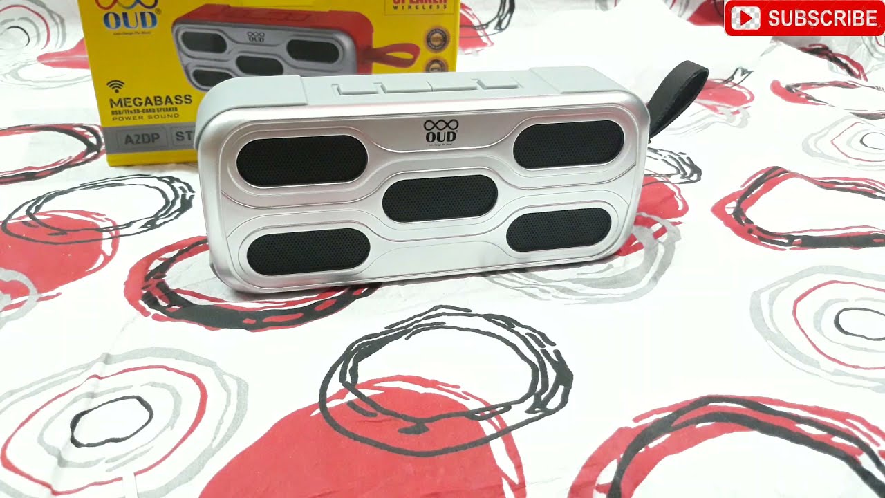 OUD OD-BT476FM 5 Watt 2.0 Channel Wireless Bluetooth Speaker Unboxing & Review // The technoboy