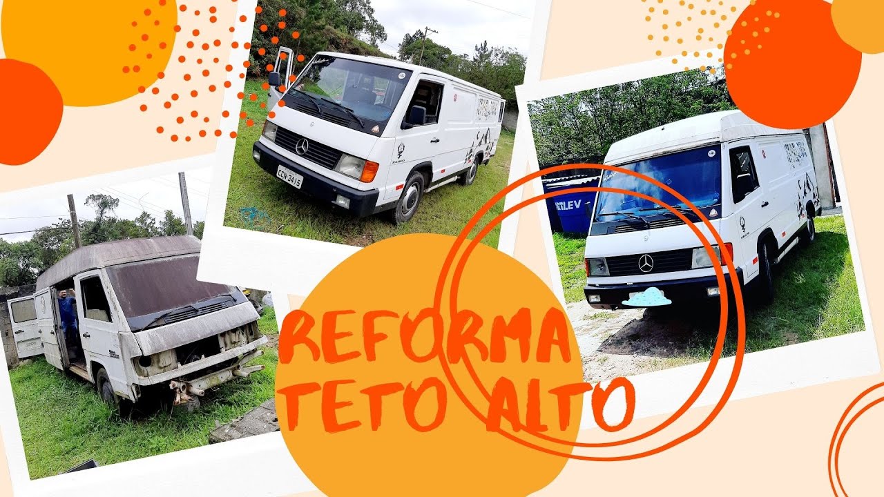 INCR&Iacute;VEL TRANSFORMA&Ccedil;&Atilde;O DO MOTORHOME DE TETO BAIXO PRA TETO ALTO