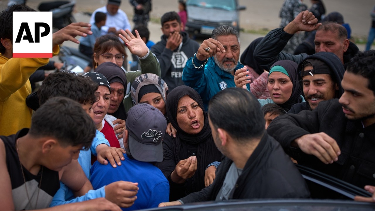 Streets of Beirut filled with people as Israel continues military operation