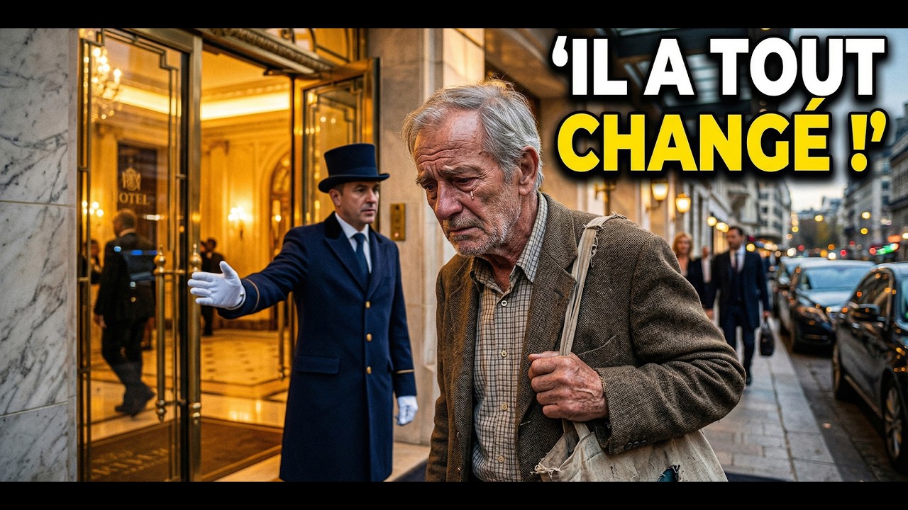 Un vieil homme rejeté à l’entrée d’un hôtel… ce qu’il a révélé ensuite a tout changé