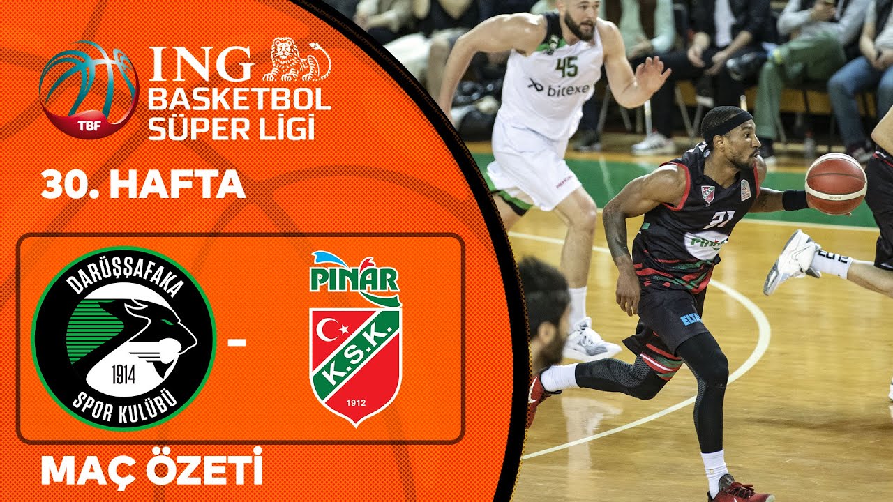 BSL 30. Hafta Özet | Darüşşafaka 80-84 Pınar Karşıyaka