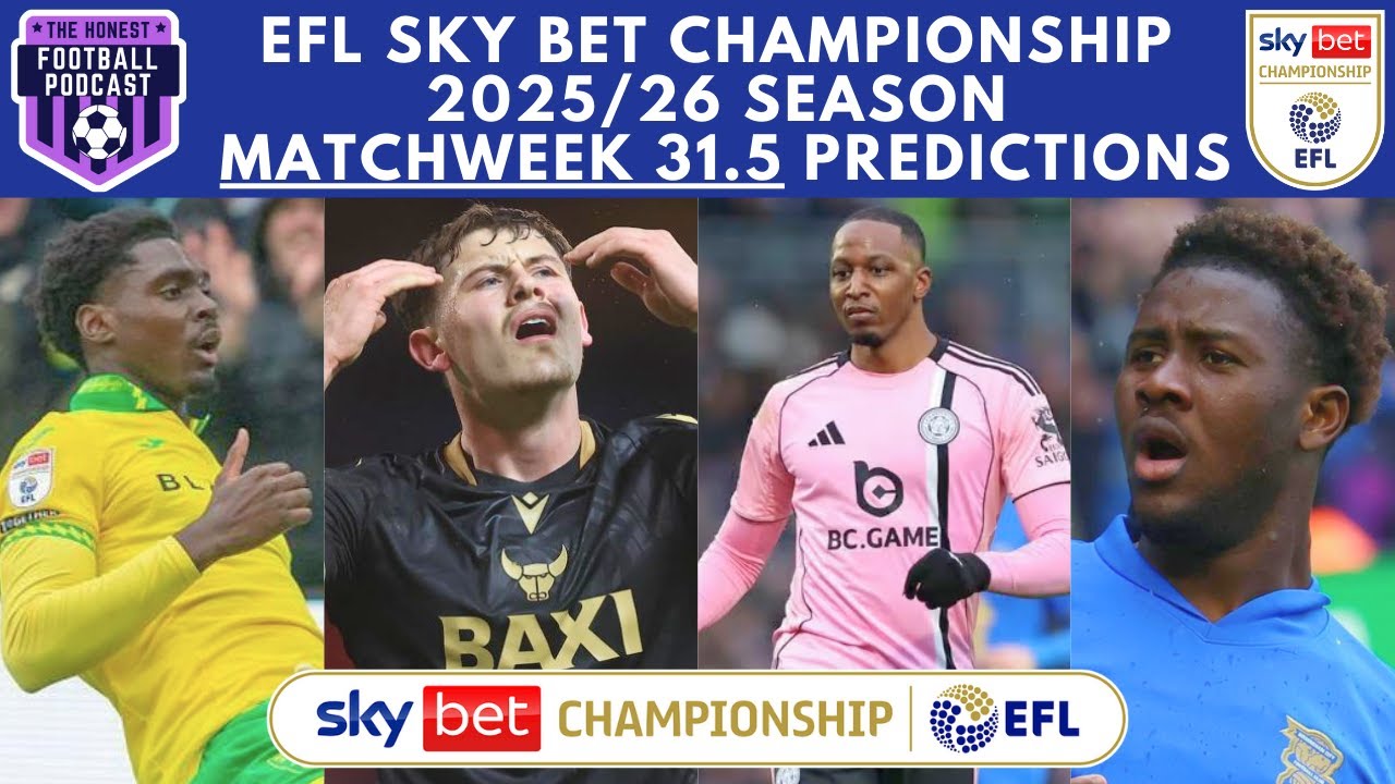 Прогнозы на 31.5 тур - Чемпионат Англии по футболу (EFL) 2025/26 Sky Bet