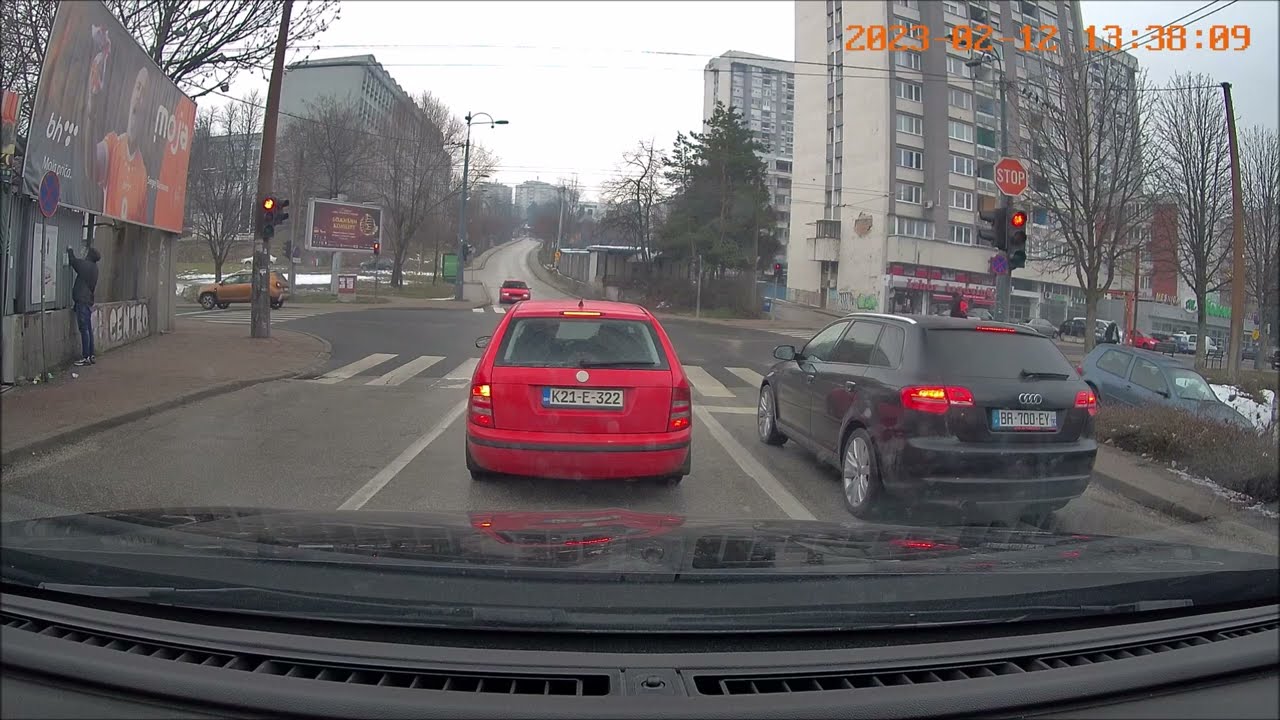 Vožnja: Kvadrant - Ciglane #dashcam #onboardcam #february #2023 #visitbosnia #visitsarajevo #bih