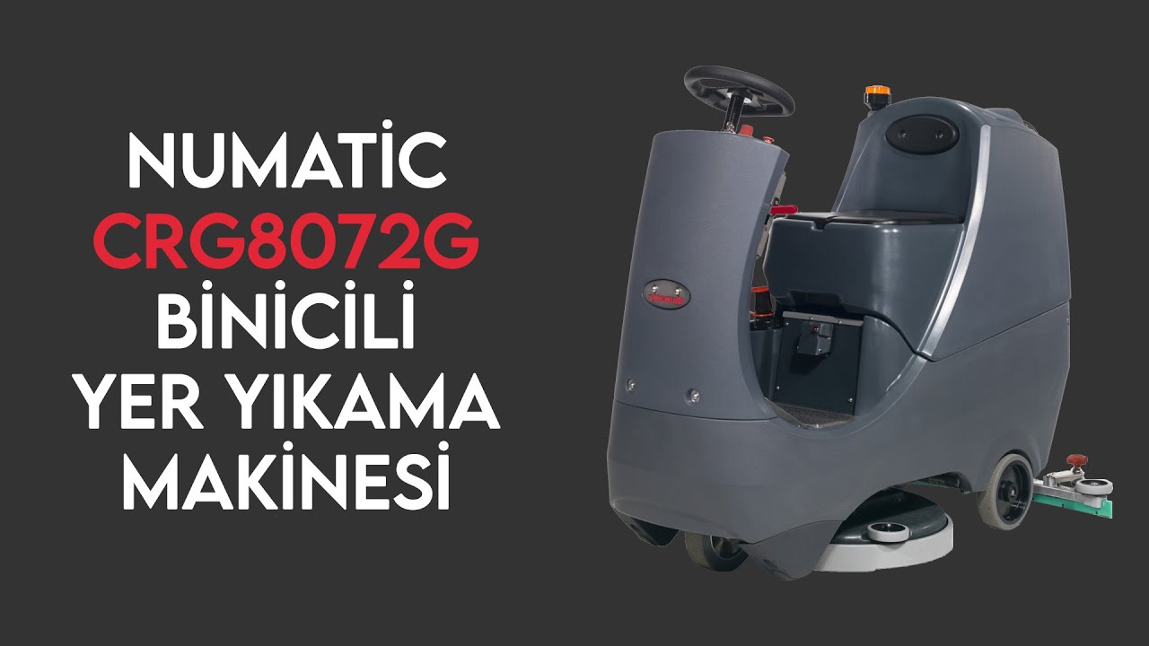 Binicili Yer Temizleme Makinesi | Numatic CRG8072