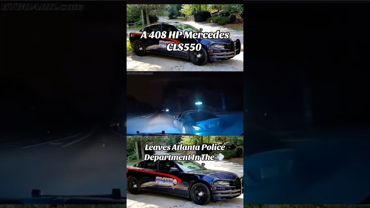 MERCEDES CL550 OUTRUNS ATLANTA POLICE DURING CHASE‼️💨 