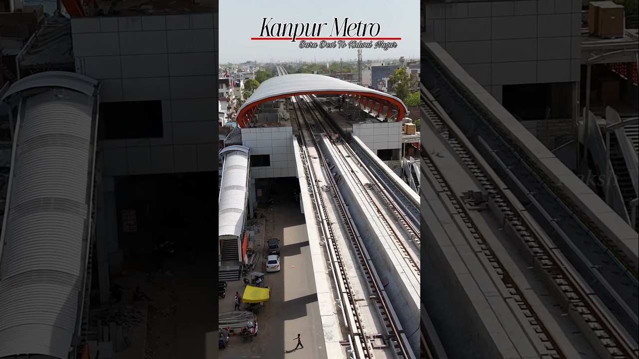 Kanpur Metro latest update #trending #youtubeshorts #ytshorts #viralvideo #metro #kanpur