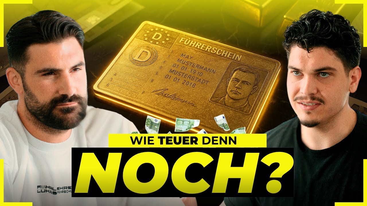 WARUM ist der F&Uuml;HRERSCHEIN SO TEUER?! Fahrlehrer Lukas