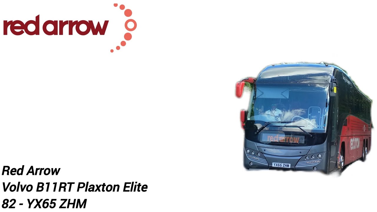 Trentbarton 82 - YX65 ZHM | Volvo B11RT Plaxton Elite | Red Arrow