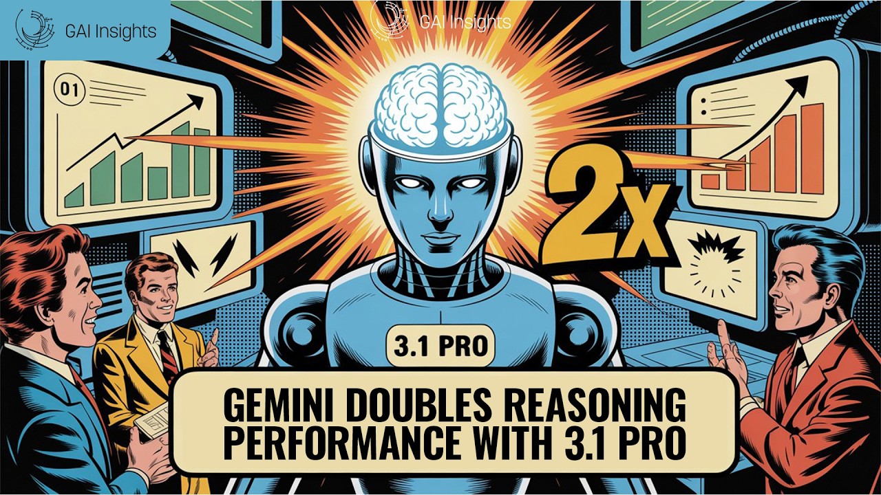 EP 519 | February 20 | Gemini doubles reasoning performance with 3.1 Pro | Daily AI News
