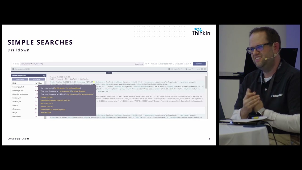 DEEP DIVE Advanced queries and pattern finding part 1 and 2.  Breakout session