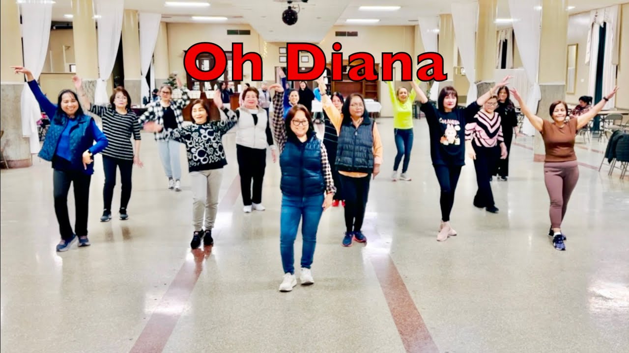 Oh Diana Line Dance