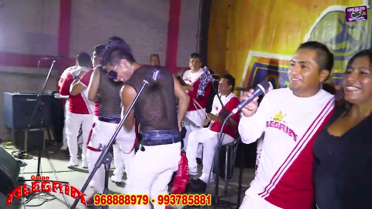 Grupo Alegria En Vivo 2024 / Tema: Es Un Pecado Mix / Miguelito Producciones 992589464