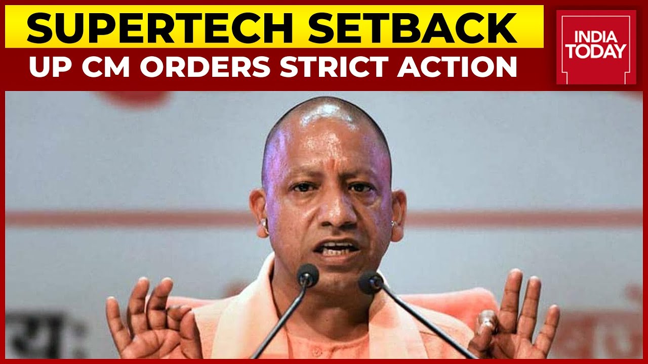 Supertech Twin Tower Case: UP CM Yogi Orders Crackdown, Strict Action Against Guilty Officers
