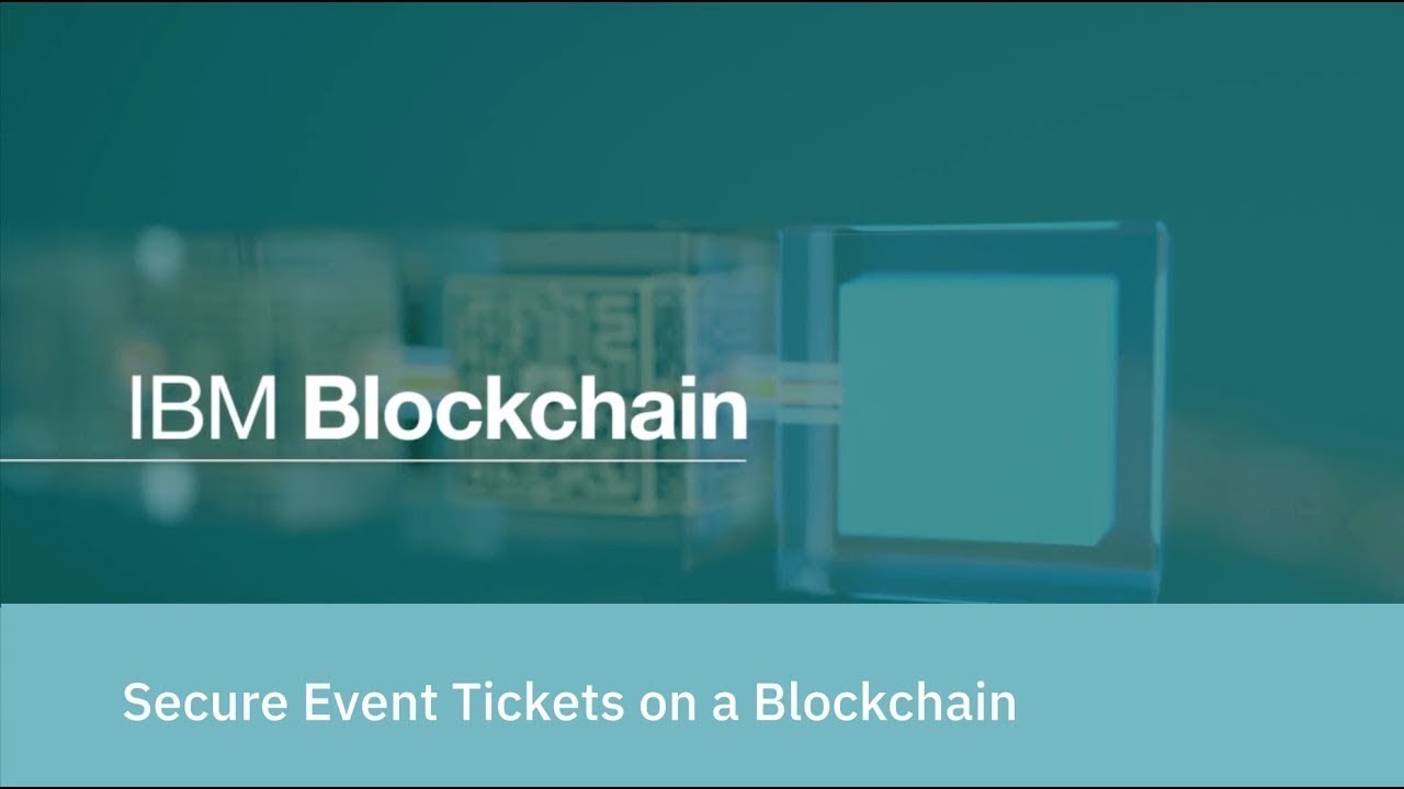 Secure Event Tickets on a Blockchain