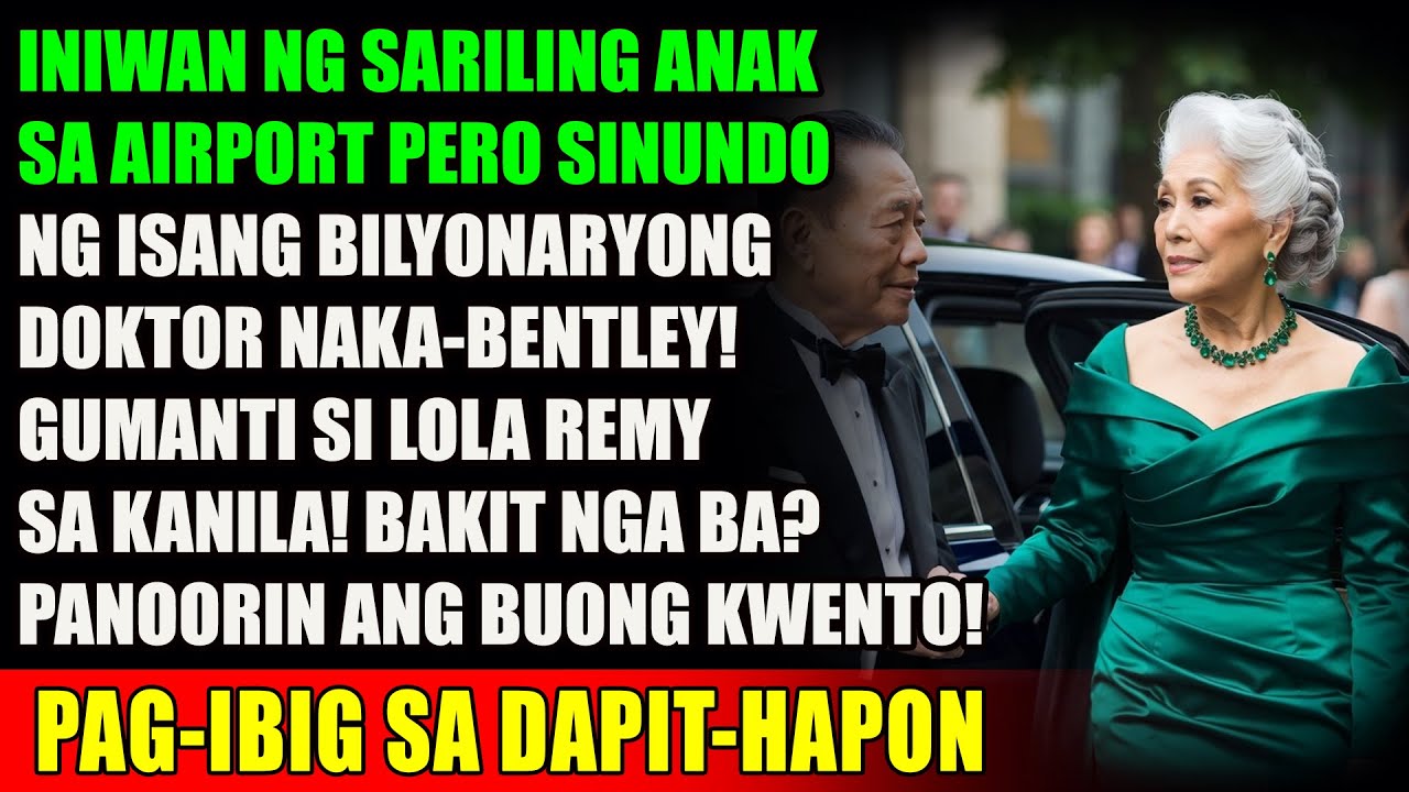 INIWAN SA AIRPORT NG SARILING ANAK, PERO SINUNDO NG ISANG BENTLEY AT ISANG SIKAT NA DOKTOR!
