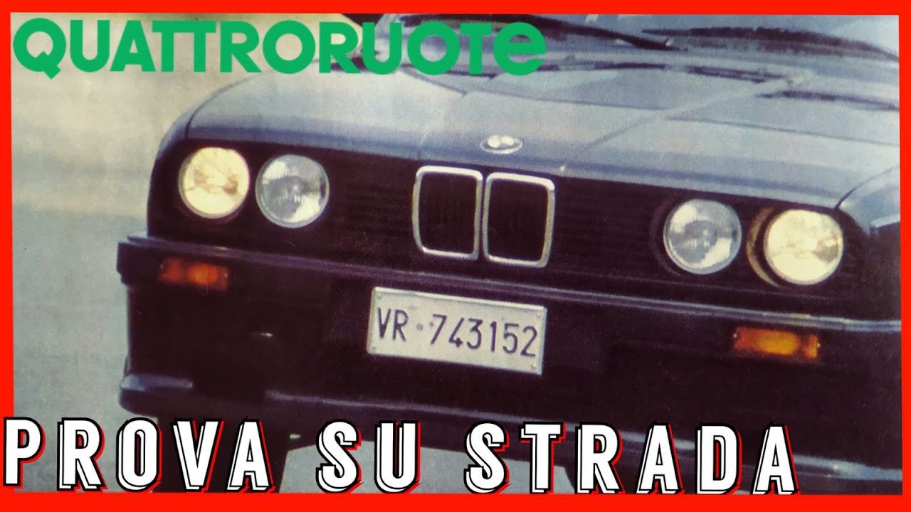 02/1988: BMW 320is (vs. ALFA 75 3.0 V6), QUATTRORUOTE