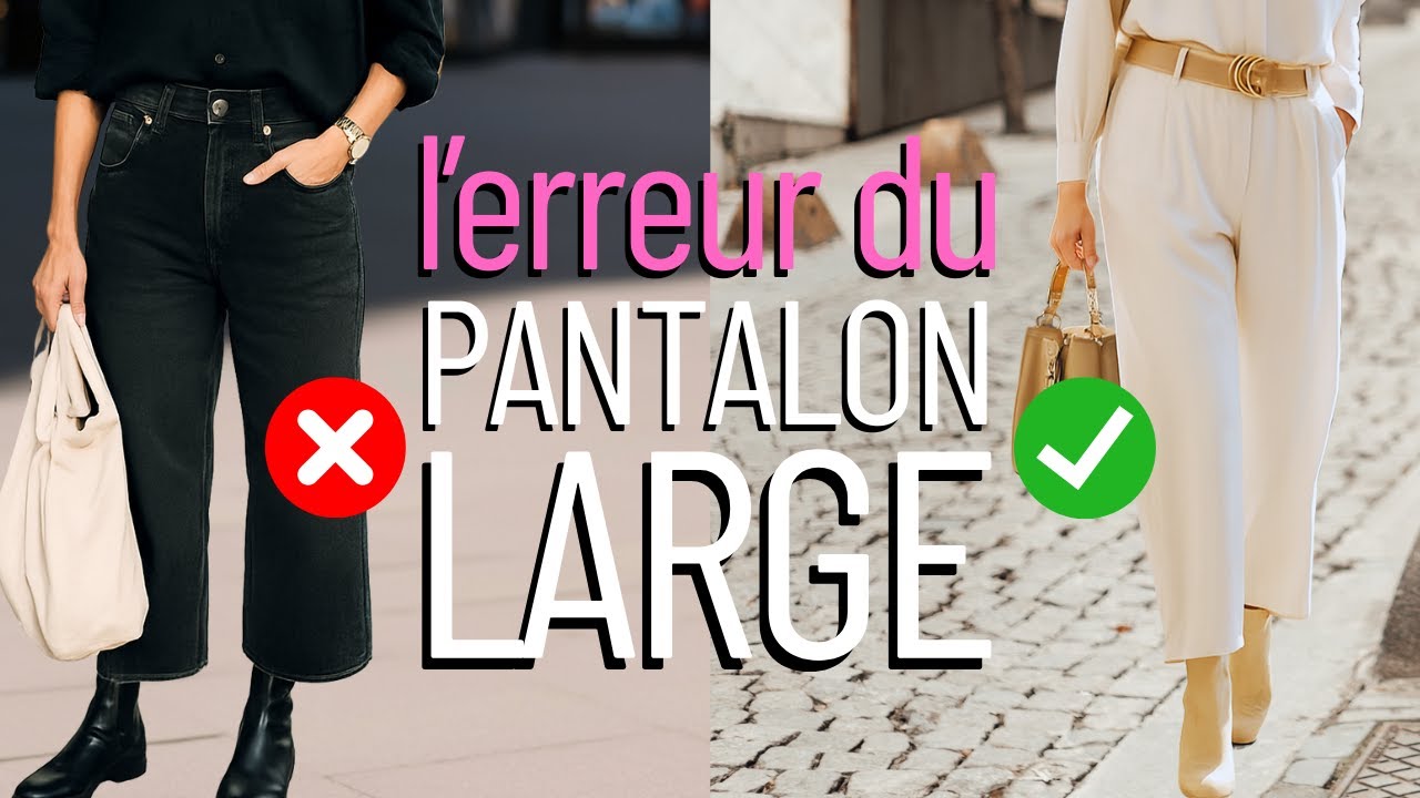 Comment porter le pantalon large après 50 ans et paraître beaucoup plus élégante
