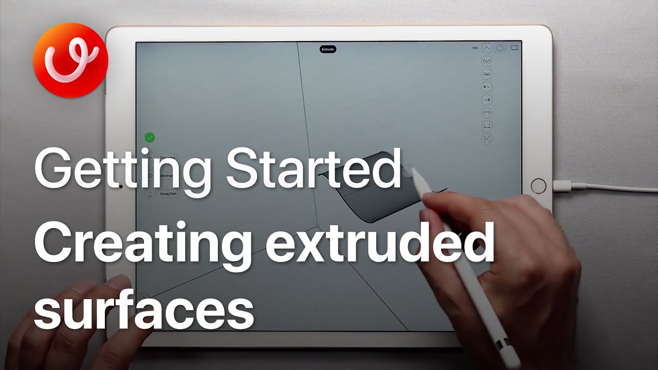 uMake - Getting Started - Creating Extruded Surfaces
