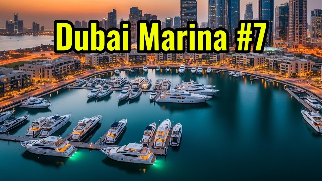 Dubai Marina I Evening Walking Tour  #7