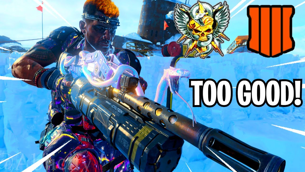 THE SNAKE GUN IN BLACK OPS 4 🐍 (COD BO4) NUCLEAR GAMEPLAY? BEST HADES CLASS SETUP 2020