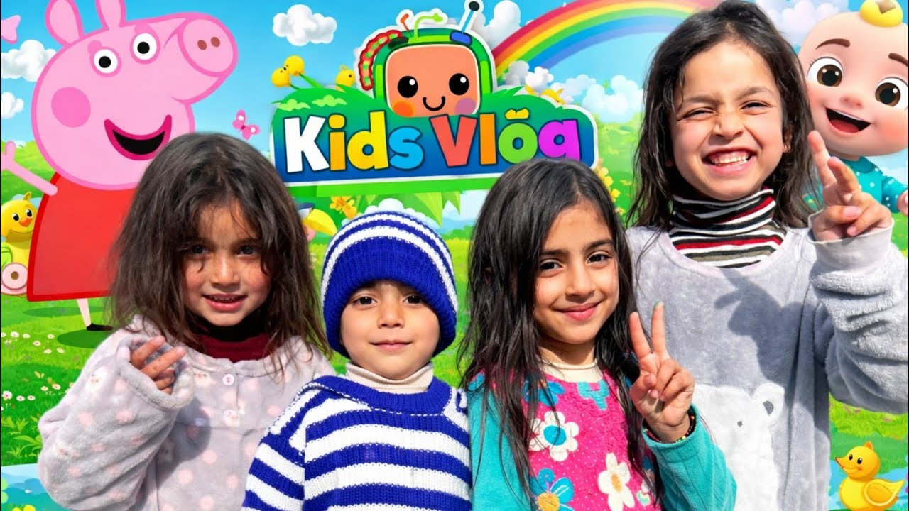 🎈Kids Fun Time 🎈 So Cute Talks 😍 | Desi Kids Studio Vlog